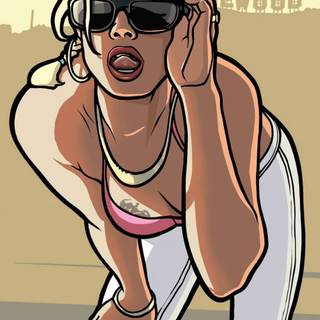 All GTA girls wallpaper