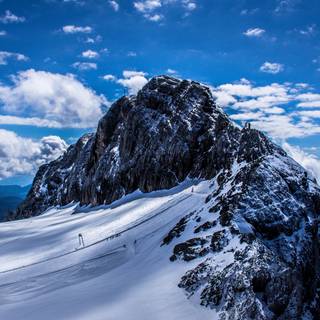 Switzerland winter 4k wallpaper