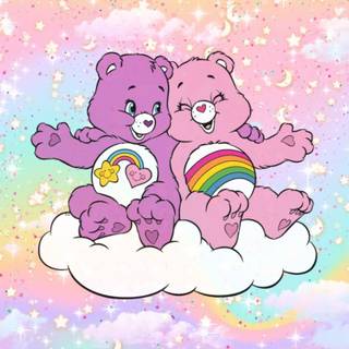 Purple Care Bear wallpaper