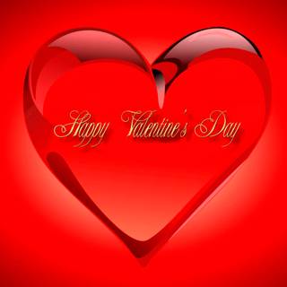 The Valentine's Day wallpaper