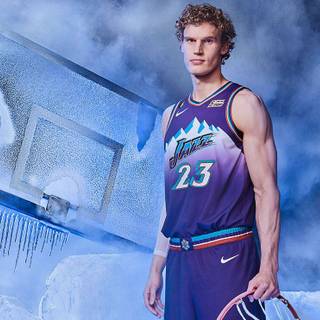 Lauri Markkanen Utah Jazz wallpaper