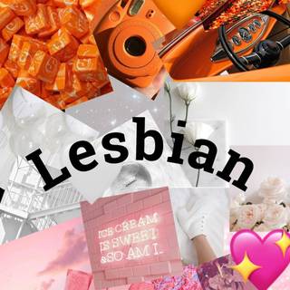 Lesbian collage wallpaper