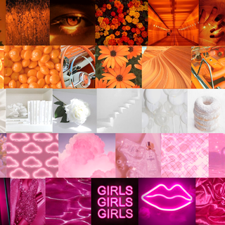 Lesbian collage wallpaper