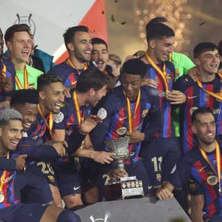 FC Barcelona Supercopa de España 2023 champion