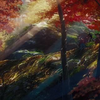 Your Name scenery wallpaper