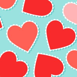 Pink Valentines Day laptop wallpaper