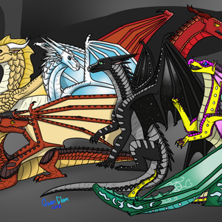 Wings of Fire Jade Winglet wallpaper