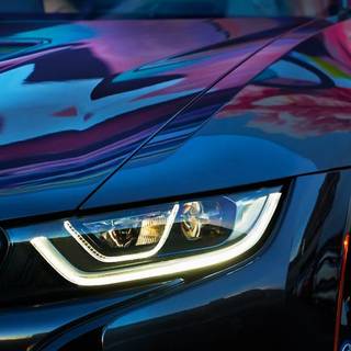 BMW neon wallpaper