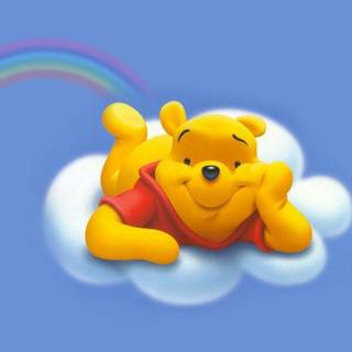 Winnie The Pooh and Stitch wallpaper