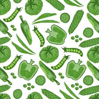 Green food wallpaper