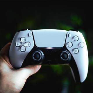 Custom PS5 controller wallpaper