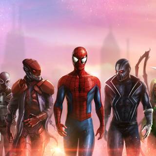 Baby superhero wallpaper