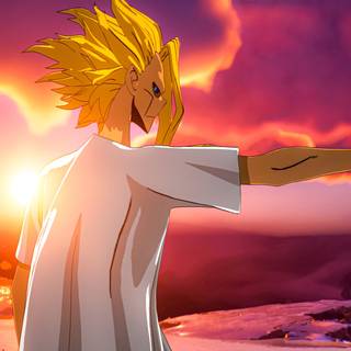 All Might Fortnite wallpaper