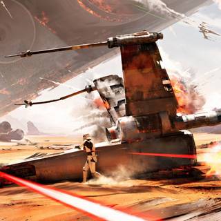 Star Wars Battlefront X-Wings wallpaper