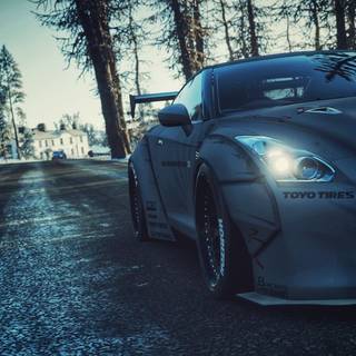 GTR winter wallpaper