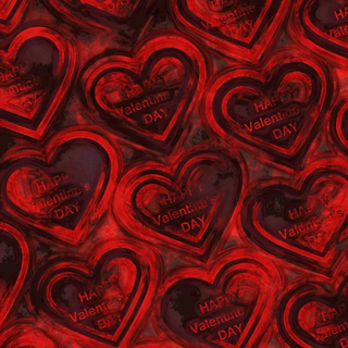 Black Valentine’s Day wallpaper
