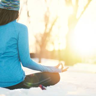 Winter mindful wallpaper