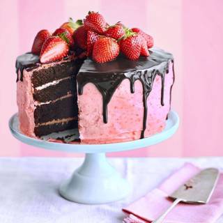 Valentines cakes wallpaper