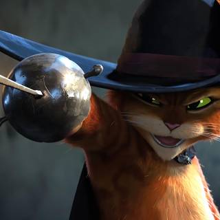 El Gato Con Botas wallpaper