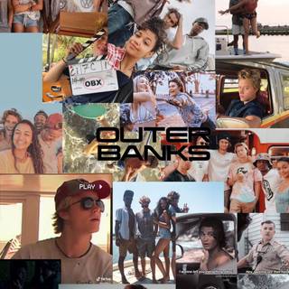 Outer Banks collage wallpaper