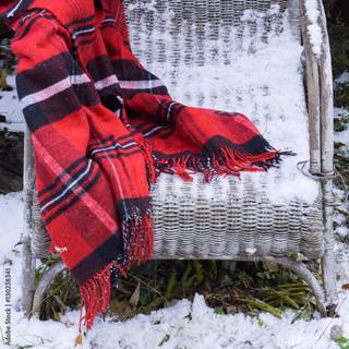 Winter blanket wallpaper