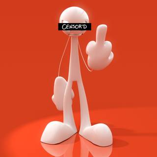 Censorship wallpaper