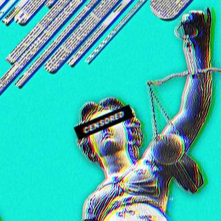 Censorship wallpaper