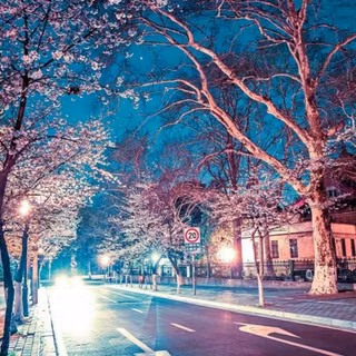 Anime landscape iPhone wallpaper