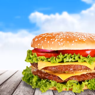 Burger patty wallpaper