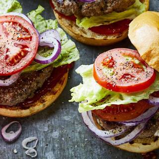 Burger patty wallpaper