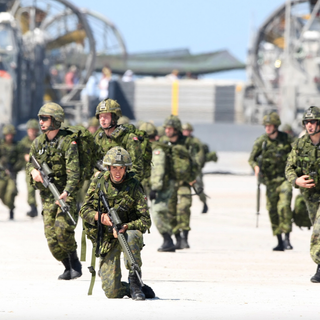 Canadian military wallpaper