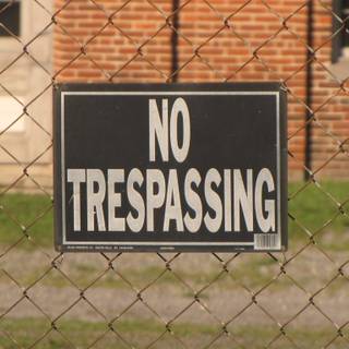 No trespassing wallpaper