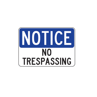 No trespassing wallpaper