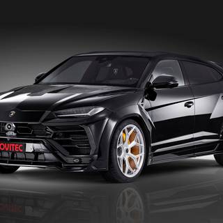 Lamborghini Urus black wallpaper