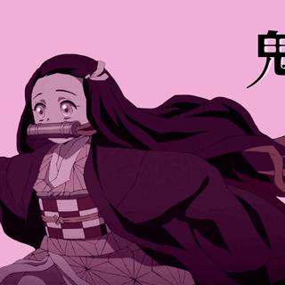 Nezuko run wallpaper