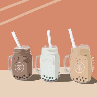 Boba girl wallpaper
