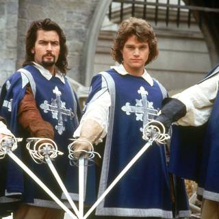 3 Musketiers musical wallpaper