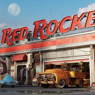 Red Rocket wallpaper