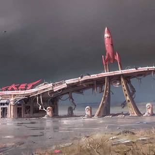 Red Rocket wallpaper