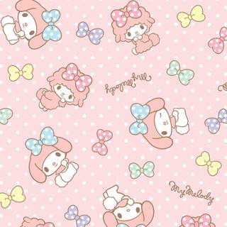 Sanrio pink wallpaper