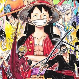 One Piece manga PC wallpaper