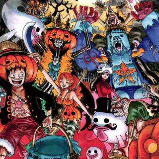 One Piece manga PC wallpaper