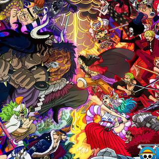 One Piece manga PC wallpaper
