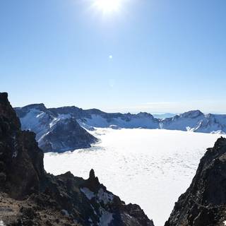 Paektu Mountain wallpaper