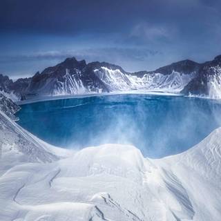 Paektu Mountain wallpaper