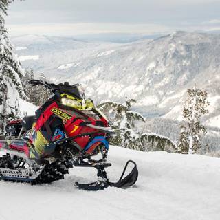 Snow machining wallpaper