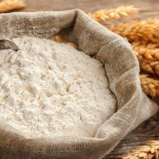 Wheat flour wallpaper