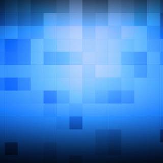 Pixel blue wallpaper