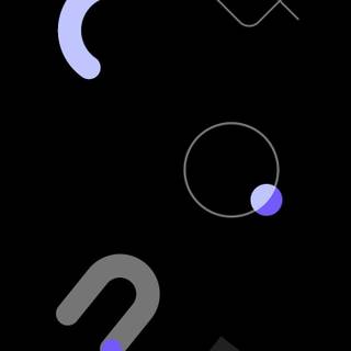 Pixel blue wallpaper