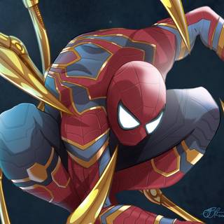 Spider Man space wallpaper